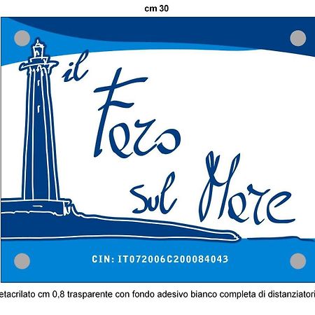 Faro Sul Mare Luxury Apartment - Zona Fiera Bari Kültér fotó