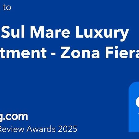 Faro Sul Mare Luxury Apartment - Zona Fiera Bari Kültér fotó